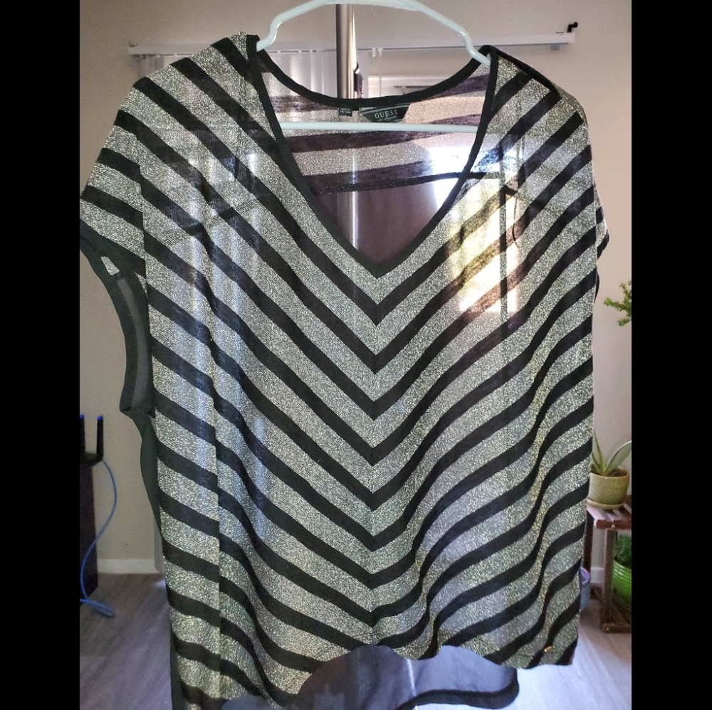 GUESS Sheer Top